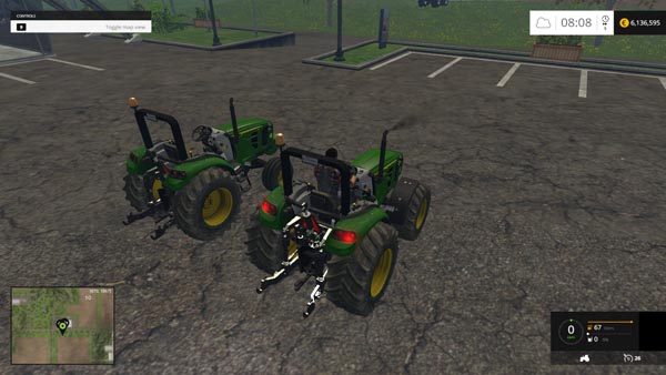 JOHN DEERE 5055 PACK