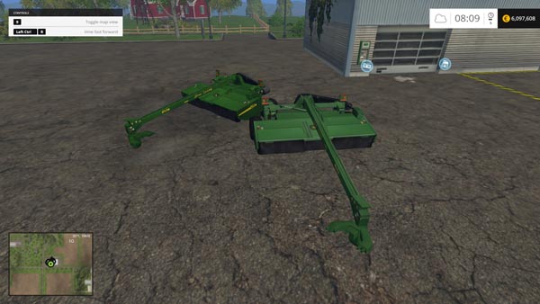 JOHN DEERE 956 MOCO MOWER FIXED