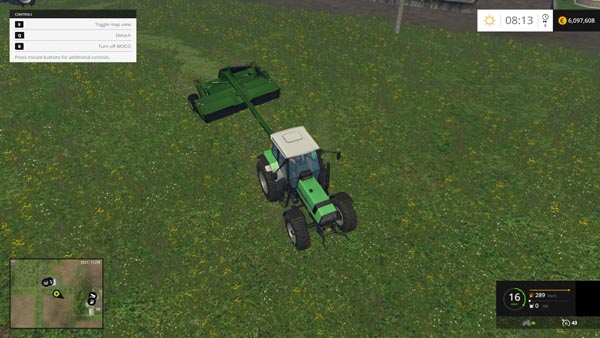 JOHN DEERE 956 MOCO MOWER FIXED