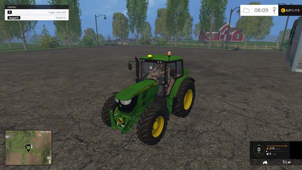 John Deere 6125M