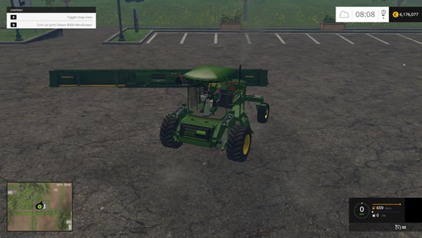 John Deere Windrower 450