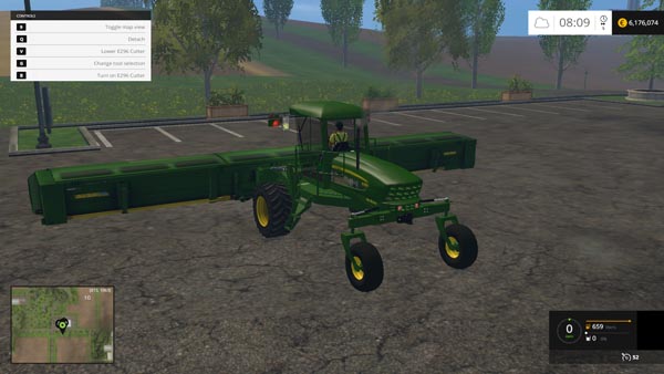 John Deere Windrower 450