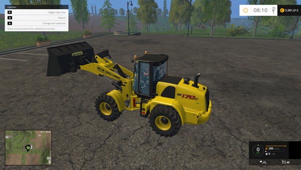 NEW HOLLAND SHOVEL 10.000 LITERS