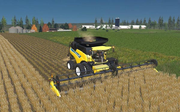 New Holland Combine Cr 