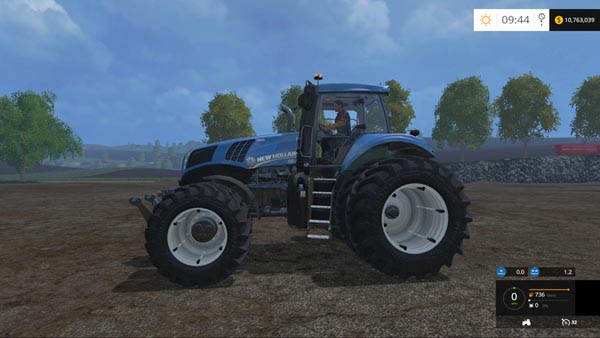 New Holland T8435 DW 