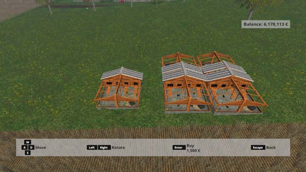 Placeable Rabbit shelter