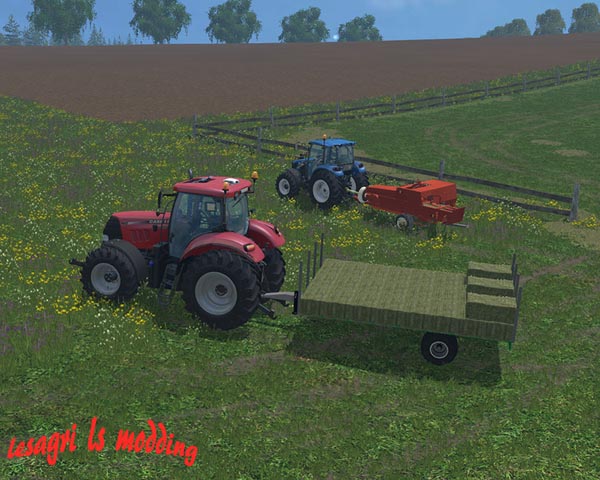 Trailers for small bales 