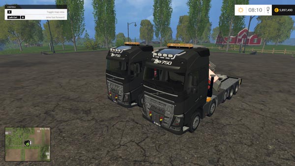 Volvo FH16 750 Palfinger Pack