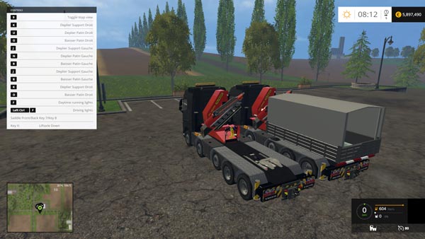 Volvo FH16 750 Palfinger Pack