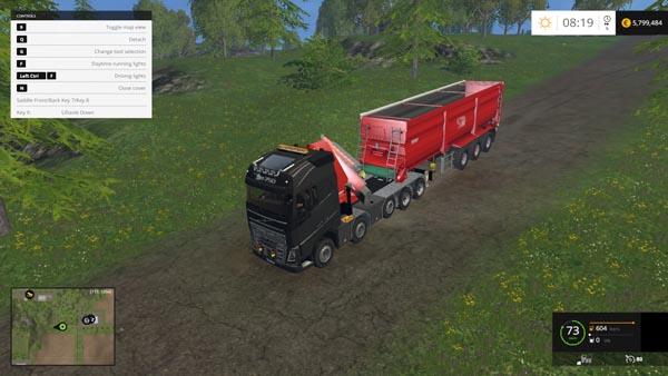 Volvo FH16 750 Palfinger Pack