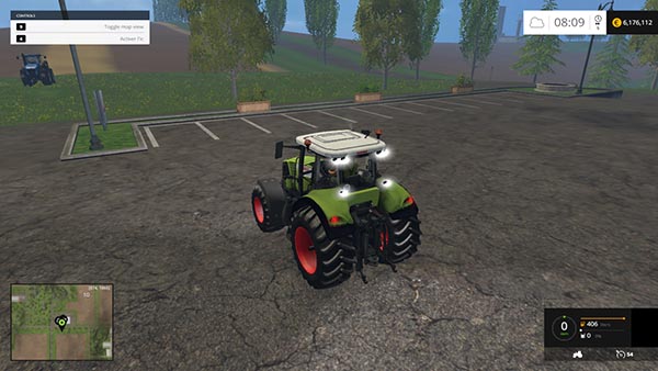 CLAAS AXION 830 CEBIS