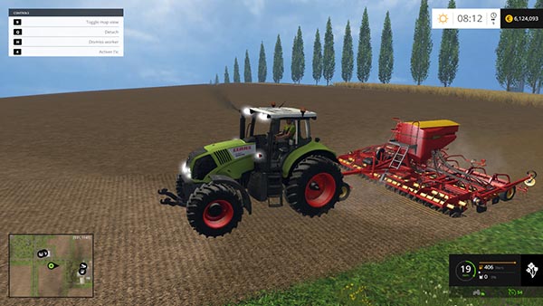 CLAAS AXION 830 CEBIS