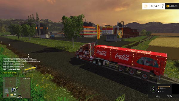 Coca Cola Christmas Truck 