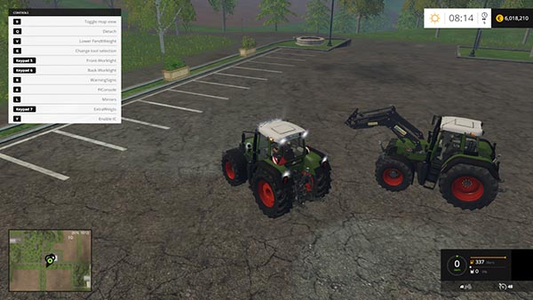 Fendt 818FL and 820 Vario TMS