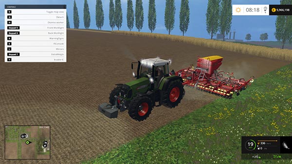 Fendt 818FL and 820 Vario TMS