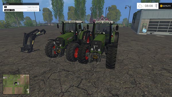 Fendt 818FL and 820 Vario TMS