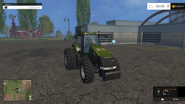 Forest Green CaseIH Magnum 380