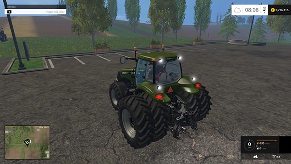 Forest Green CaseIH Magnum 380