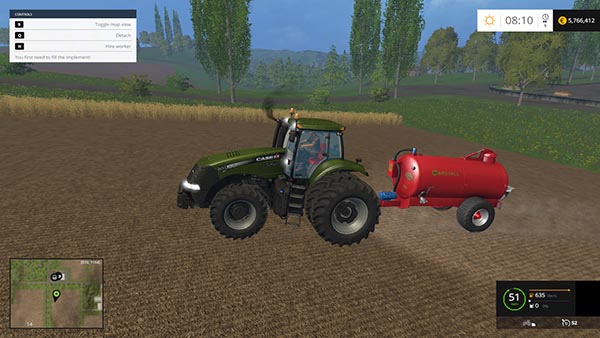 Forest Green CaseIH Magnum 380