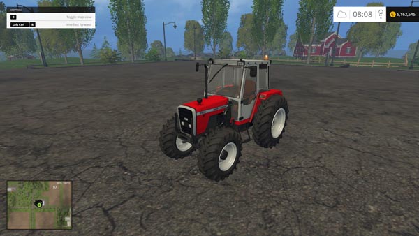 MASSEY FERGUSON 698T W FRONT LOADER