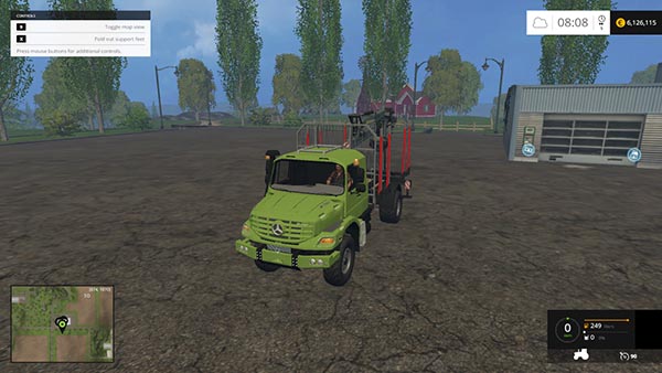 Mercedes Benz Zetros Timber