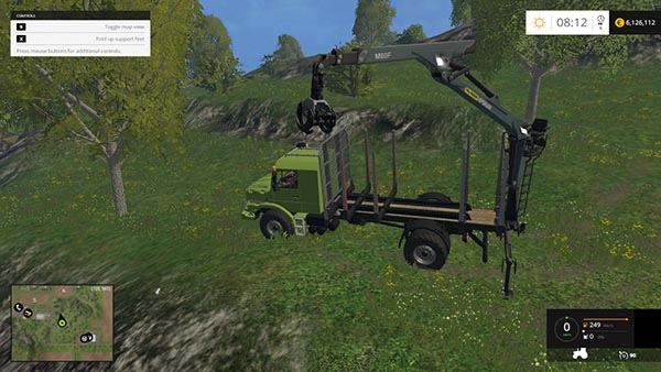 Mercedes Benz Zetros Timber