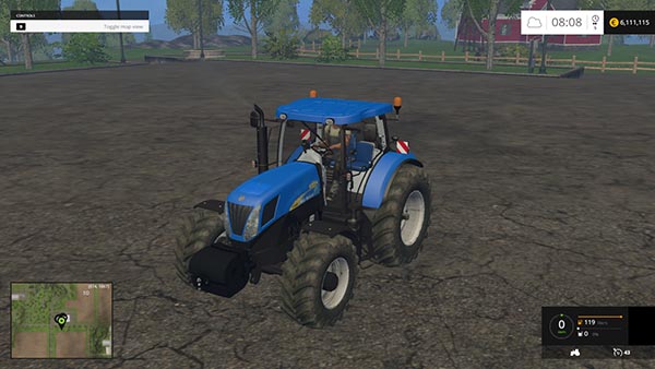 New Holland T 7040