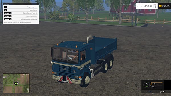 Volvo F12 Benne