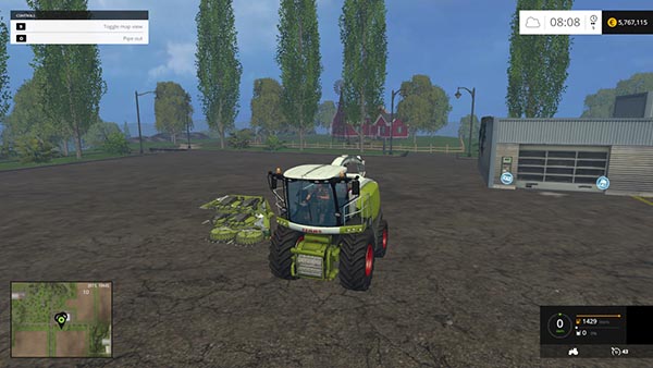 CLAAS JAGUAR 870 EDIT