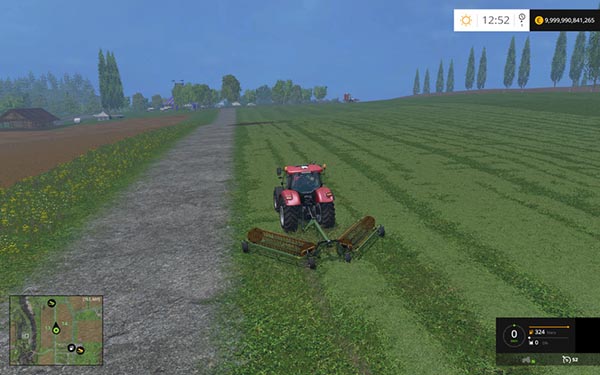 Elho Twin flex 600 Front windrower