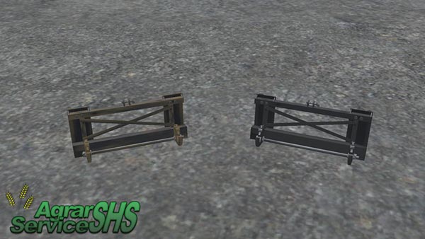 Front loaders three-point 