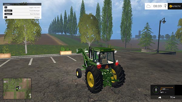 John Deere 4455 WITH FLUPACK