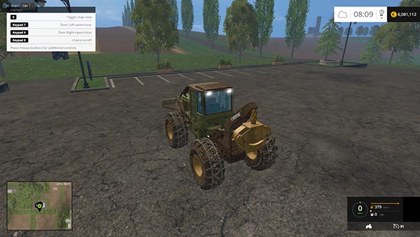 John Deere 648G III Dirt