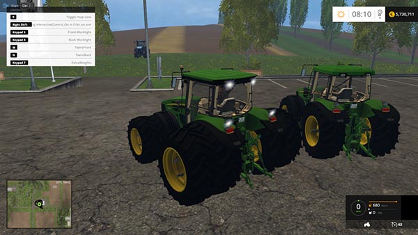 John Deere 7730 and 7930