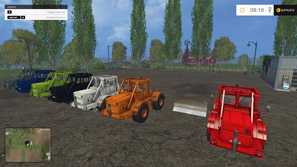 Kirovets K 700A + Dozer Multicolor