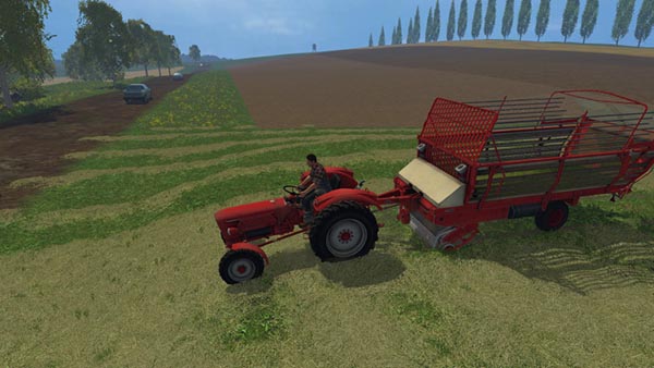 Krone 2500 forage wagon 