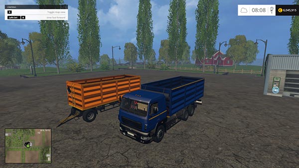 Maz Kolos and Trailer