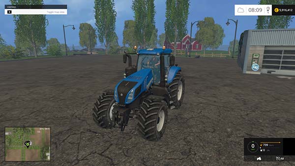 NEW HOLLAND T8 320