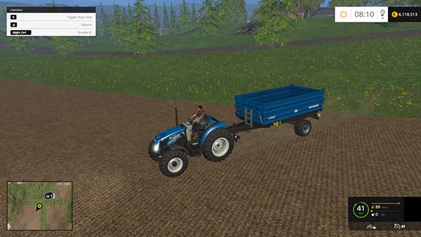 New Holland T4 no roof