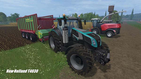 New Holland T8.435 Autocommand Erntetechnik Steinberger 