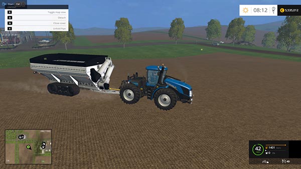 Brent Avalanche Auger Wagon Dyeable