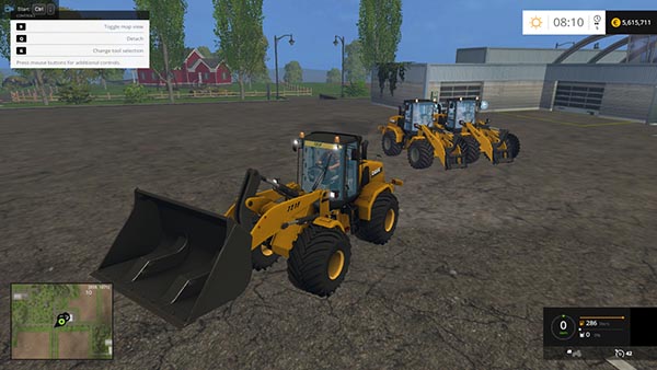 Case 721F Wheel Loader Pack