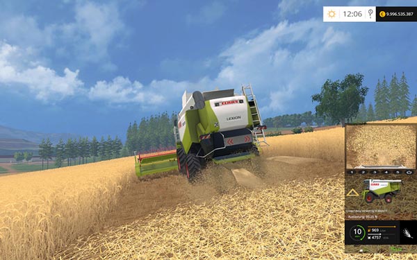 Claas Lexion 580 and 600