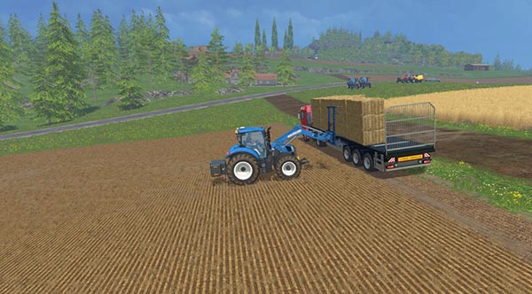 FSM Bale and Log Trailer