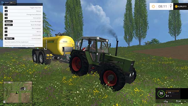 Fendt Favorit 611 FL Washable