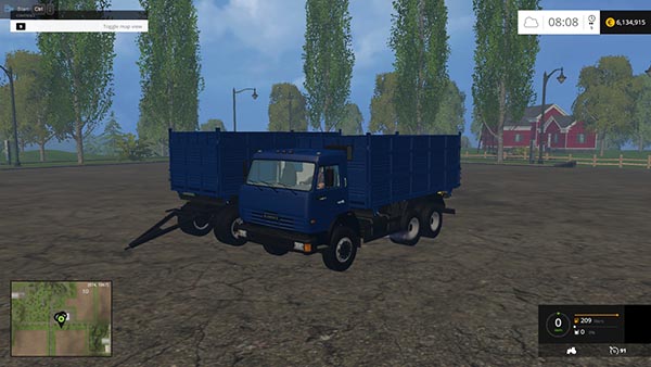 KamAz 45143 and Nefaz 8560