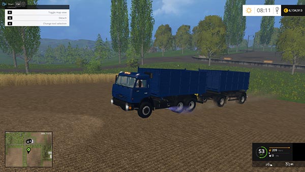 KamAz 45143 and Nefaz 8560