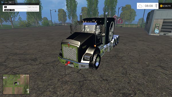 Kenworth T800 TriAxle Sleeper