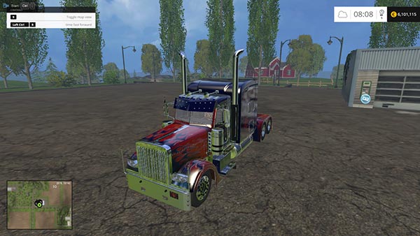 Peterbilt 388 Optimus Prime