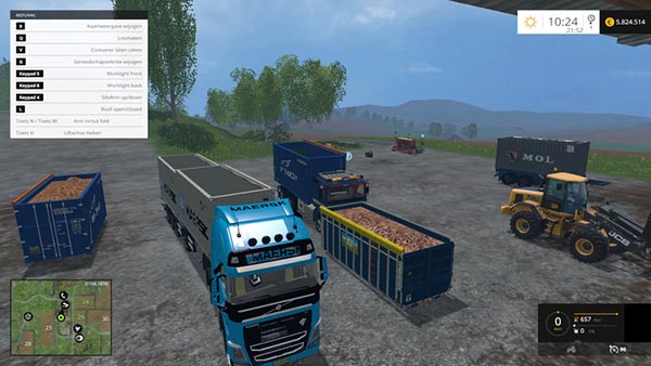 Volvo F12 HKL v 1.0 multi container